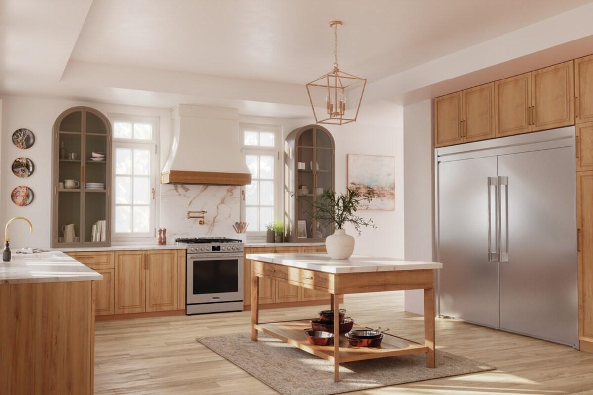 30" Gas Range with No Preheat and Air Fry