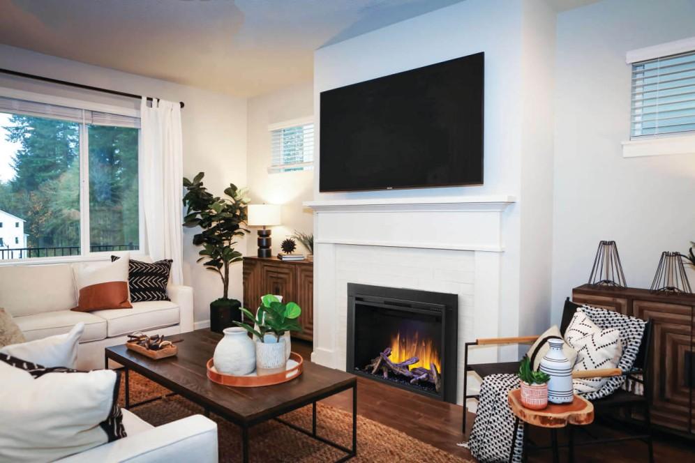 Element 42 Built-in Electric Fireplace