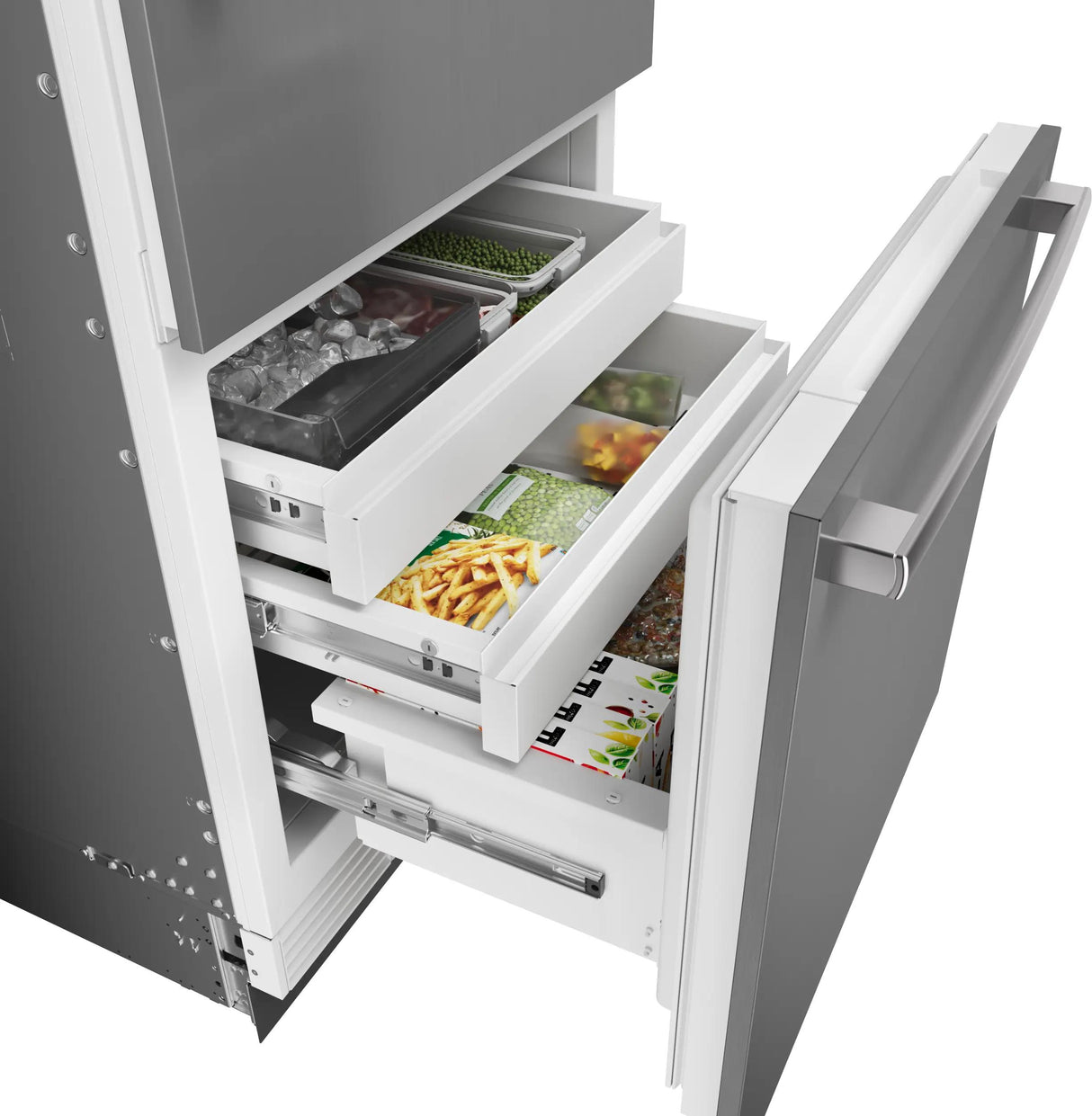 Benchmark™ Built-in Bottom Freezer Refrigerator 30'' Softclose® Flat Hinge