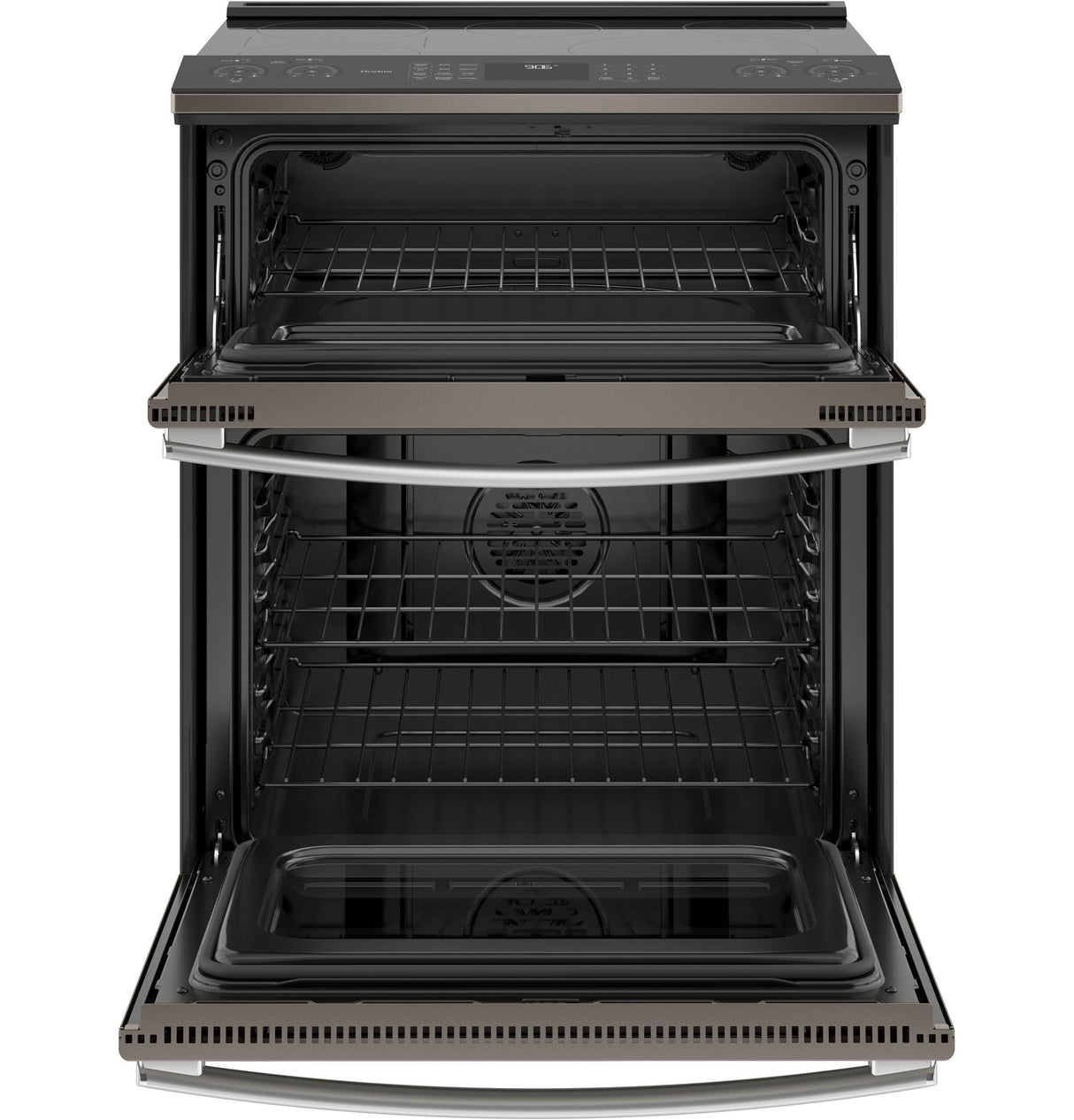 GE Profile™ 30" Smart Slide-In Electric Double Oven Convection Range