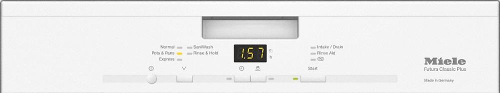 G 4926 U AM Pre-finished, full-size dishwasher with visible control panel, cutlery basket and 5 Programs