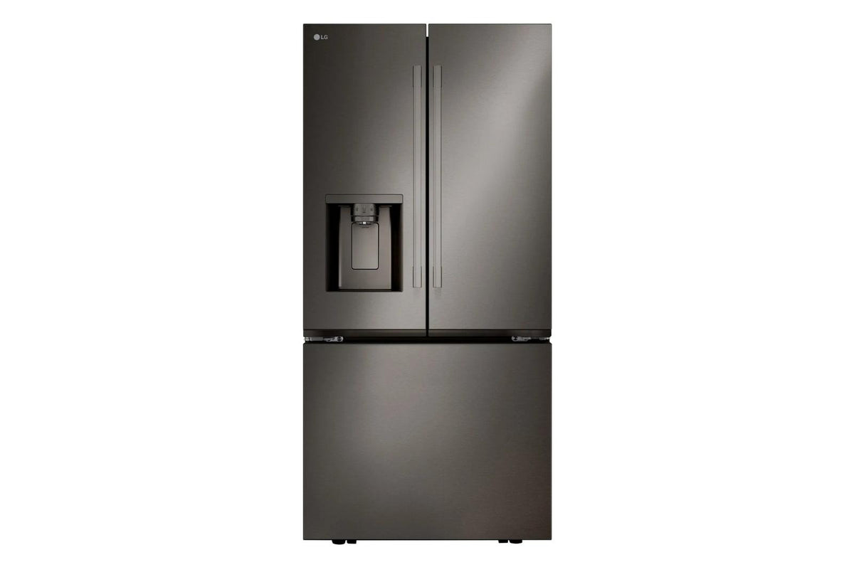 25 cu.ft. 3-Door French Door Refrigerator with NEW Hybrid Handle Design and External Ice and Water Dispenser