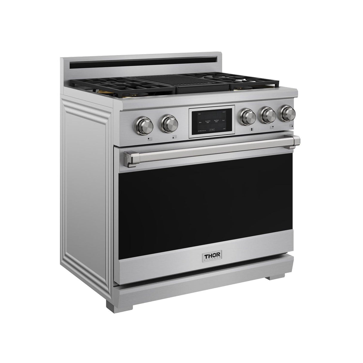 X Series 36-inch Professional Freestanding Dual Fuel Range Lp Converted