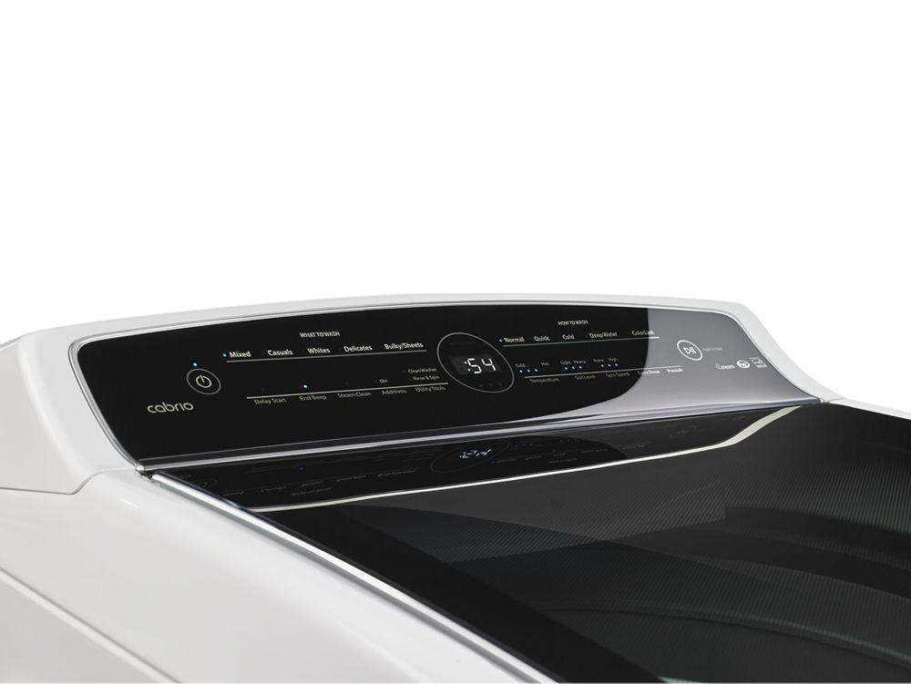 4.8 cu.ft HE Top Load Washer with Adapative Wash Technology, Intuitive Touch Controls