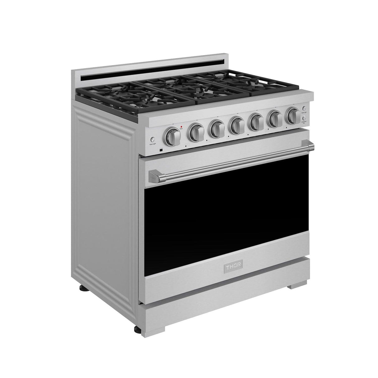 36 Inch Professional Liquid Propane Range With Precision Knob Control In Stainless Steel Gordon Ramsay Series