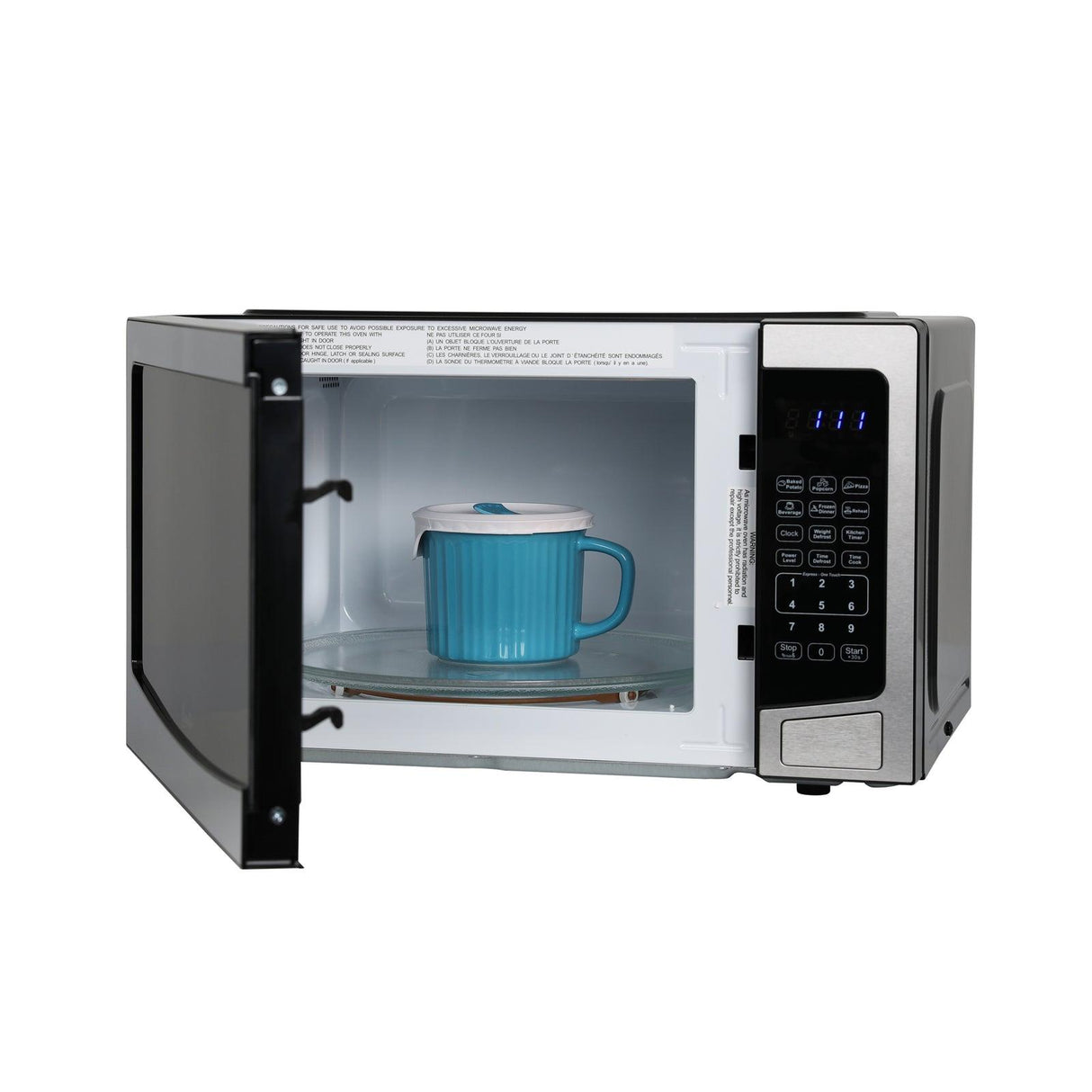 Avanti 1.1 cu. ft. Microwave Oven - Stainless Steel