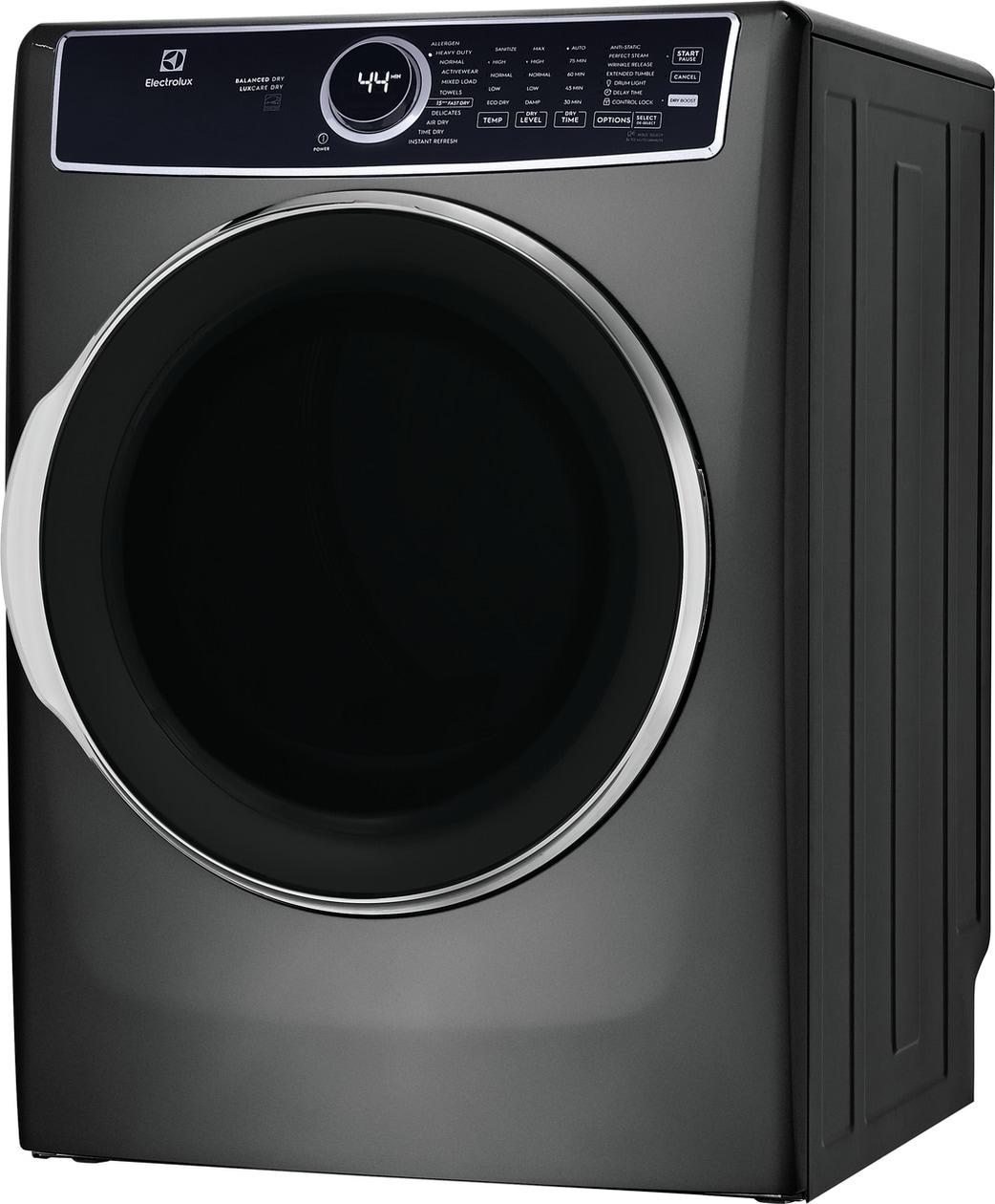 Front Load Perfect Steam™ Electric Dryer with Balanced Dry™ and Instant Refresh - 8.0 Cu. Ft.