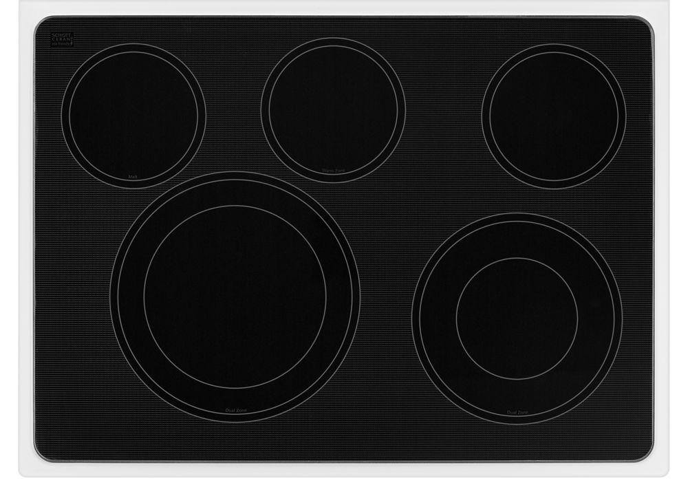 6.4 Cu. Ft. Freestanding Electric Range with AquaLift® Self-Cleaning Technology