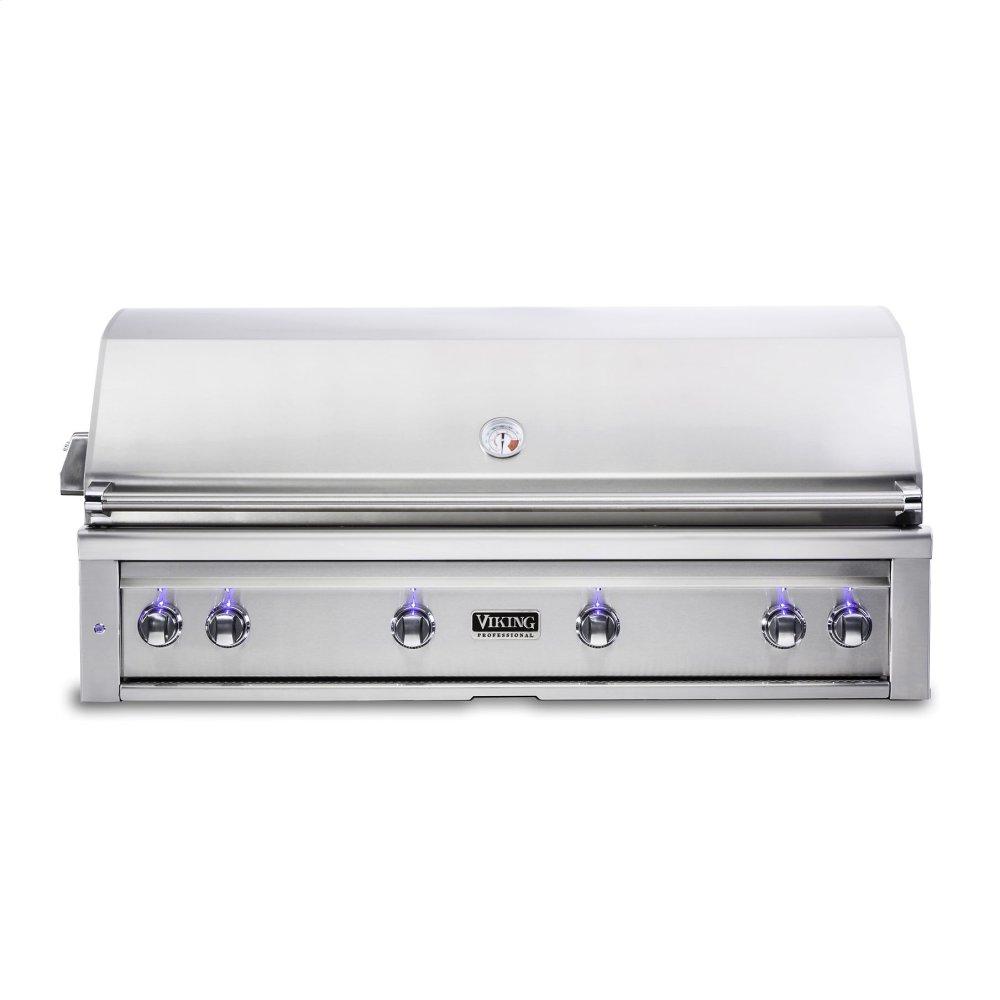 42 W. Built-in Grill with ProSear Burner and Rotisserie, Natural Gas