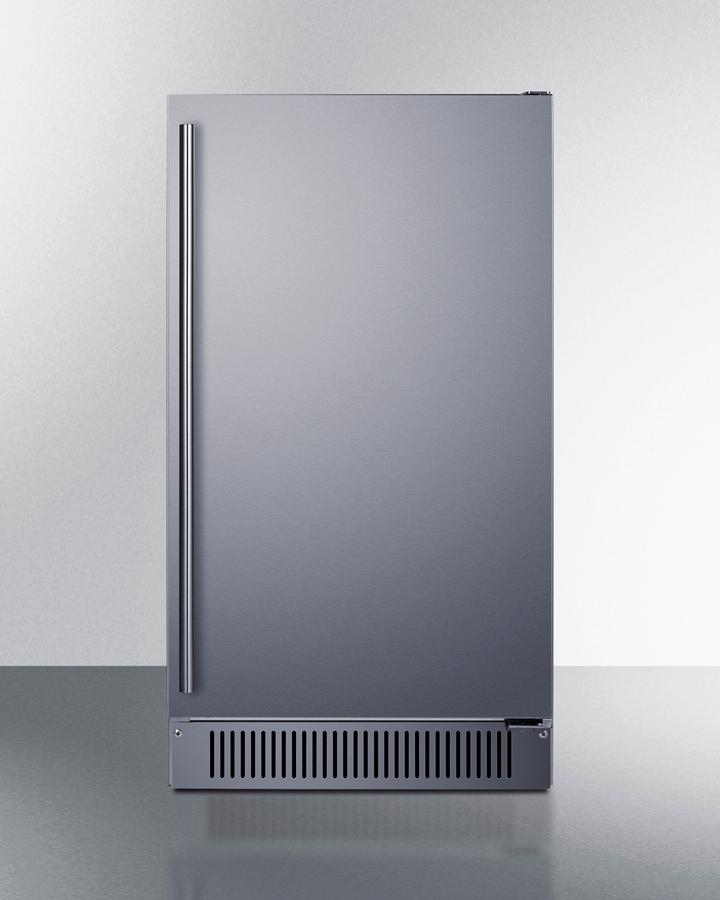 18" Wide Clear Icemaker, ADA Compliant