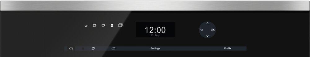 CVA 6401 - Built-in coffee machine with bean-to cup system and OneTouch for Two prep. for perfect coffee enjoyment.