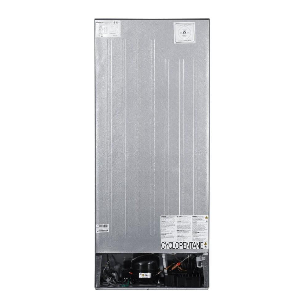 Verona VEFTF2817RSL 28 inch Top Freezer Refrigerator with 17.6 cu. ft. Total Capacity, Reversible Doors, Recessed Handle, Energy Star (Stainless Steel Look)