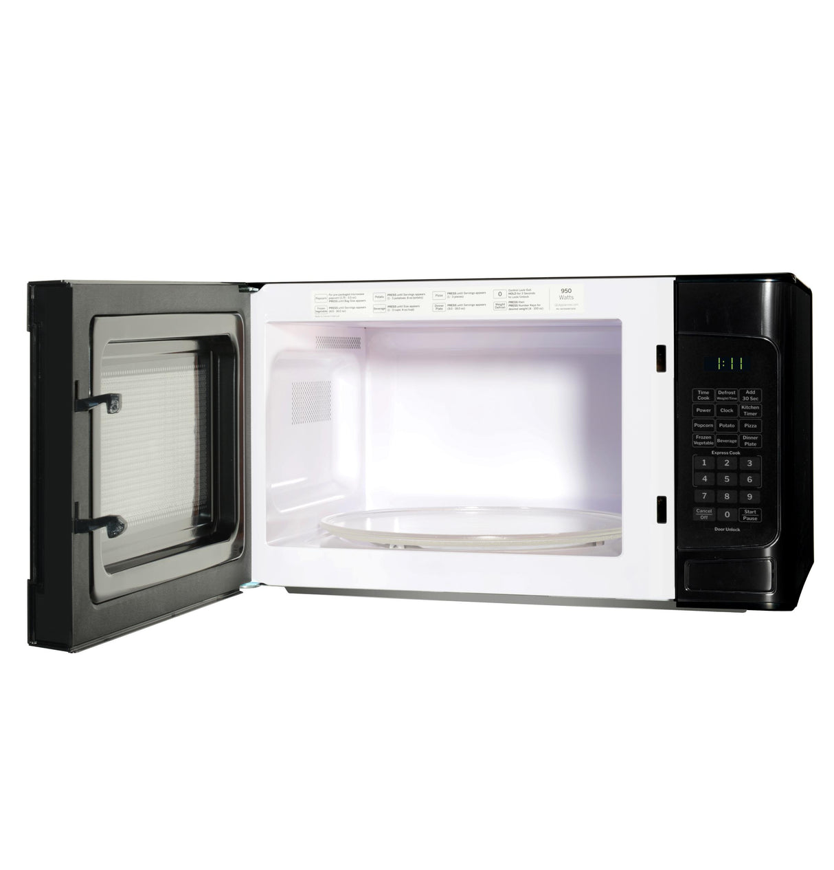 GE® 1.1 Cu. Ft. Capacity Countertop Microwave Oven