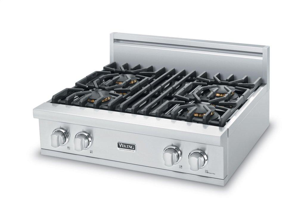 30" 5 Series Gas Rangetop, Natural Gas