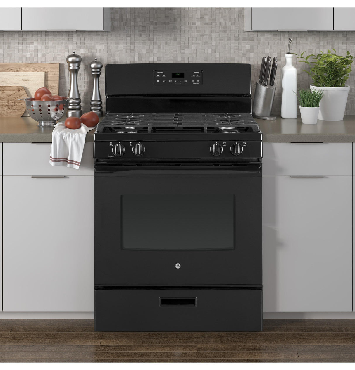 GE® 30" Free-Standing Gas Range