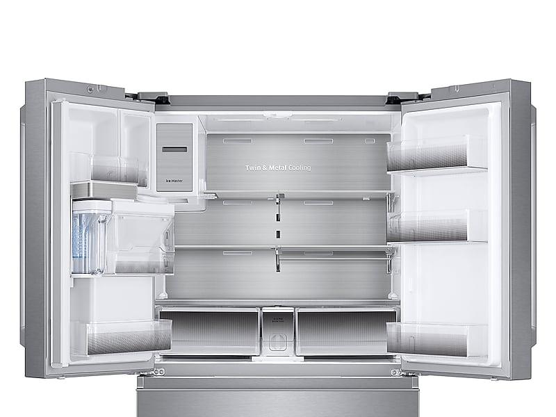 22 cu. ft. Family Hub™ Counter Depth 4-Door French Door Refrigerator in Stainless Steel