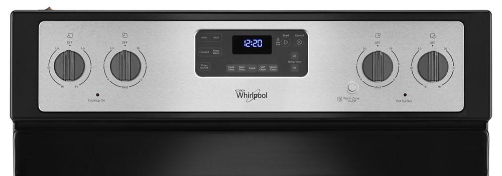 5.3 Cu. Ft. Freestanding Electric Range with High-Heat Self-Cleaning System