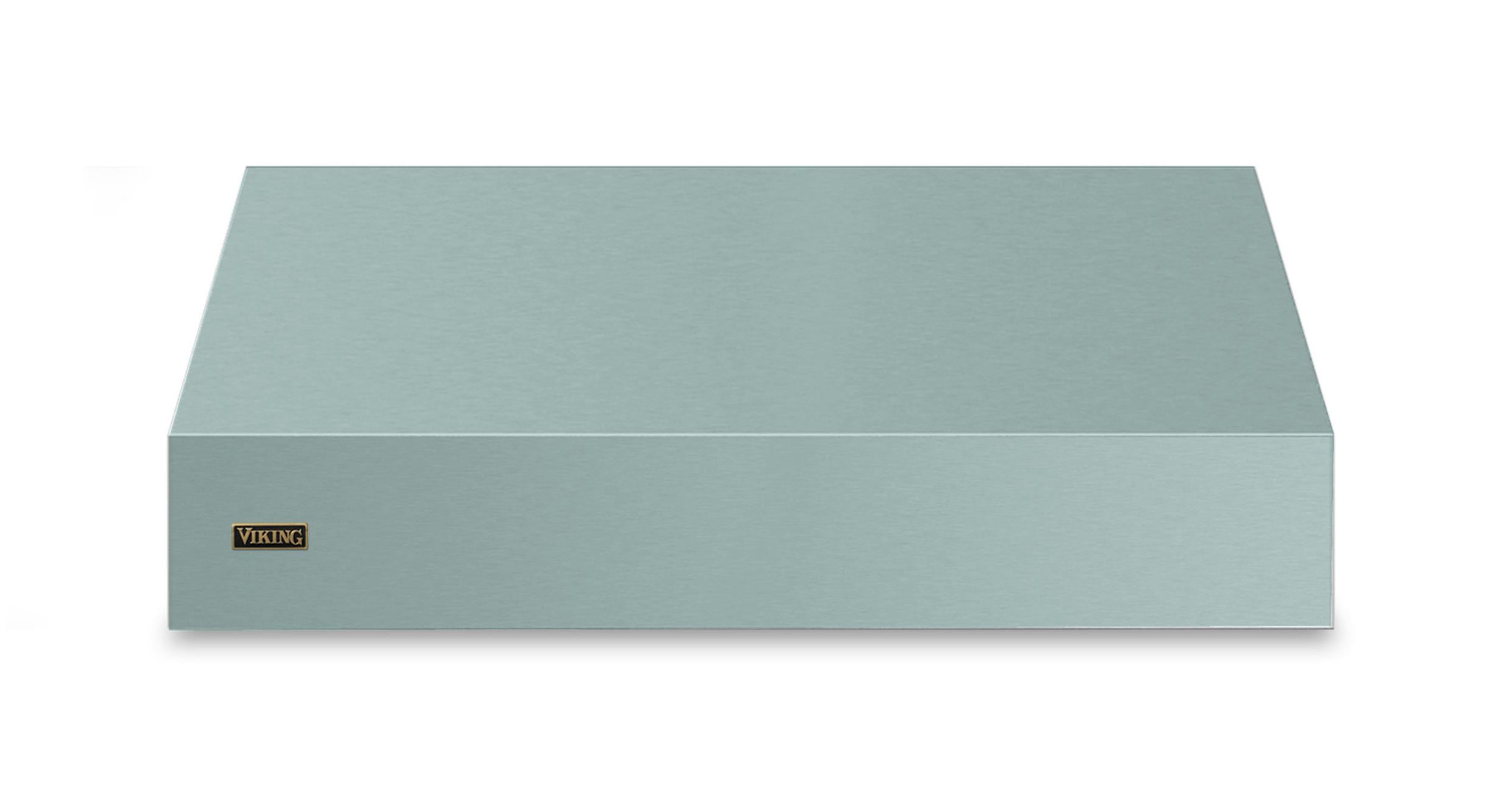 48"W. 18"H. Wall Hood (Finish: Splash, Trim: Brushed Brass)