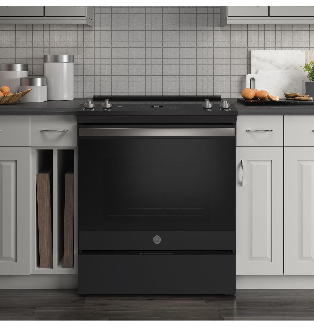 GE® 30" Slide-In Electric Range
