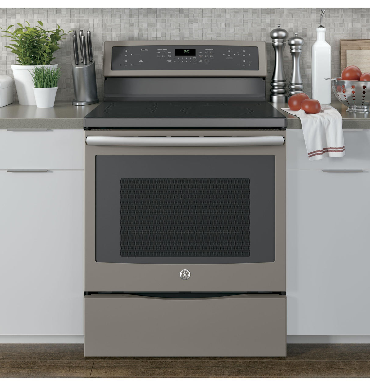 GE Profile™ 30" Smart Free-Standing Convection Range with Induction