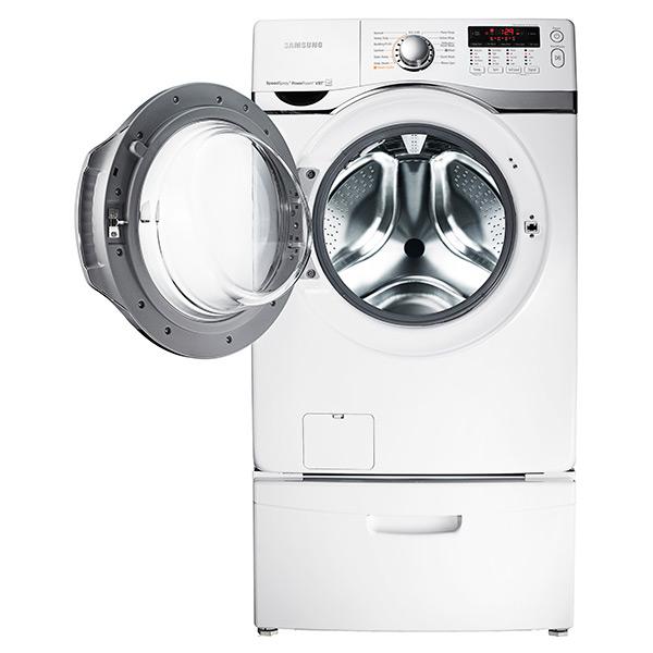 4.0 cu. ft. VRT , Steam and PowerFoam Front Load Washer (White)