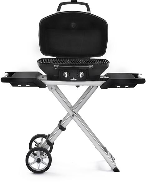 PRO 285 X Black Portable Gas Grill with Scissor Cart