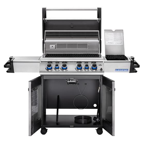 Legend 485 RSIB Stainless Steel with Infrared Side and Rear Burners