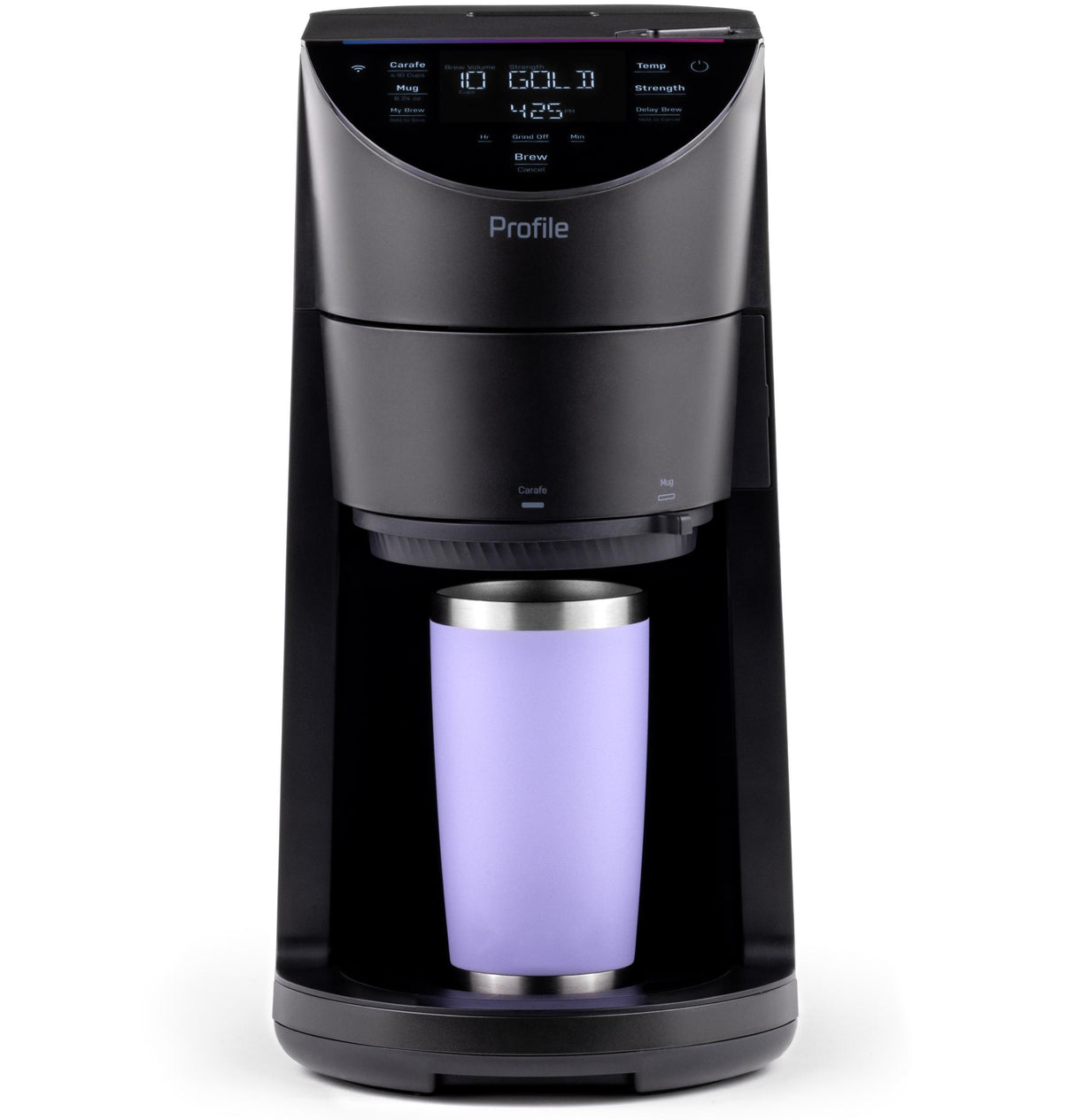 GE Profile™ Smart Grind and Brew Coffee Maker with Podless Single Serve