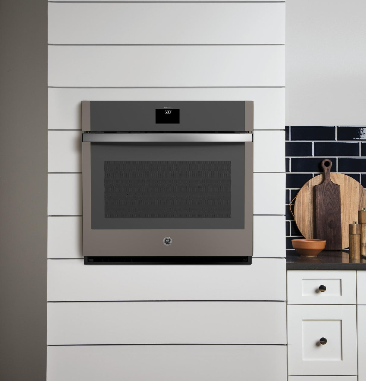 GE® 27" Smart Built-In Convection Single Wall Oven