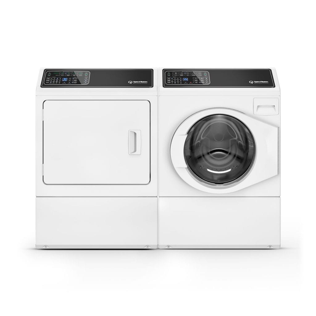 FF7 White Right-Hinged Front Load Washer with Sanitize 5-Year Warranty