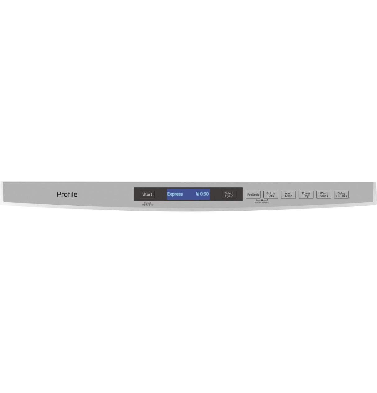 GE Profile™ Stainless Steel Interior Dishwasher with Hidden Controls