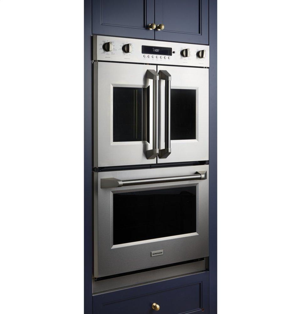 Monogram 30" Professional French-Door Electronic Convection Double Wall Oven