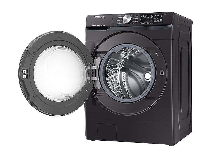 4.5 cu. ft. Smart Front Load Washer with Super Speed in Black Stainless Steel