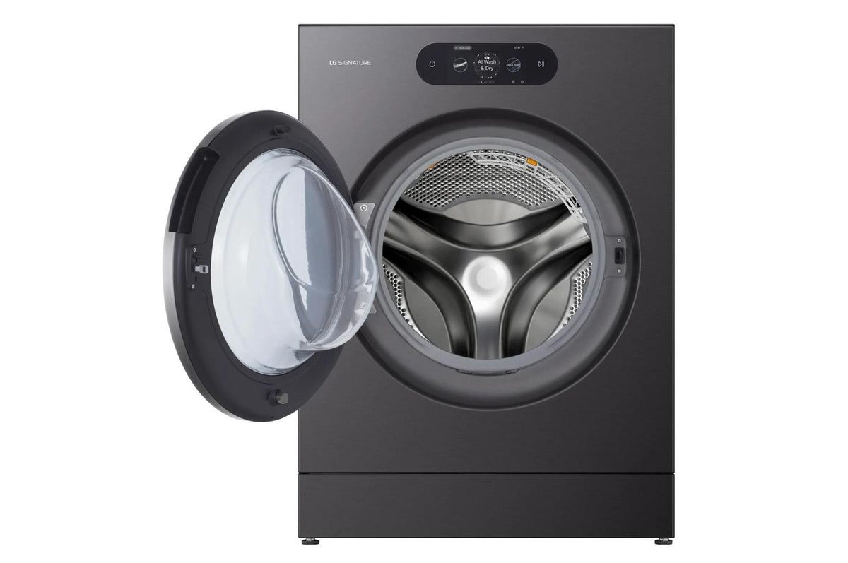 Ventless Washer/Dryer Combo LG SIGNATURE WashCombo™ All-in-One 5.8 cu. ft. Mega Capacity with Dual Inverter Heat Pump Technology, Built-In Intelligence, ezDispense® and Touch LCD Control