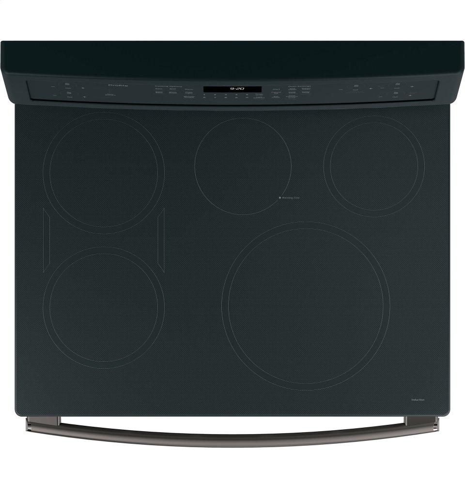 GE Profile™ 30" Smart Free-Standing Convection Range with Induction