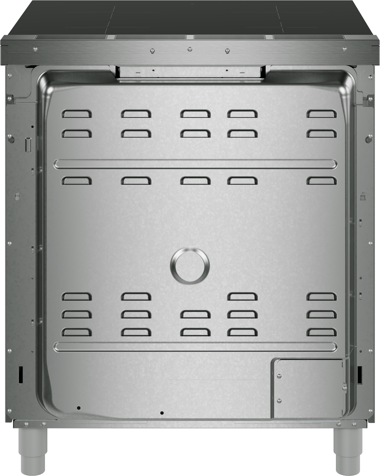 800 Series, Induction freestanding range cooker, Stainless steel
