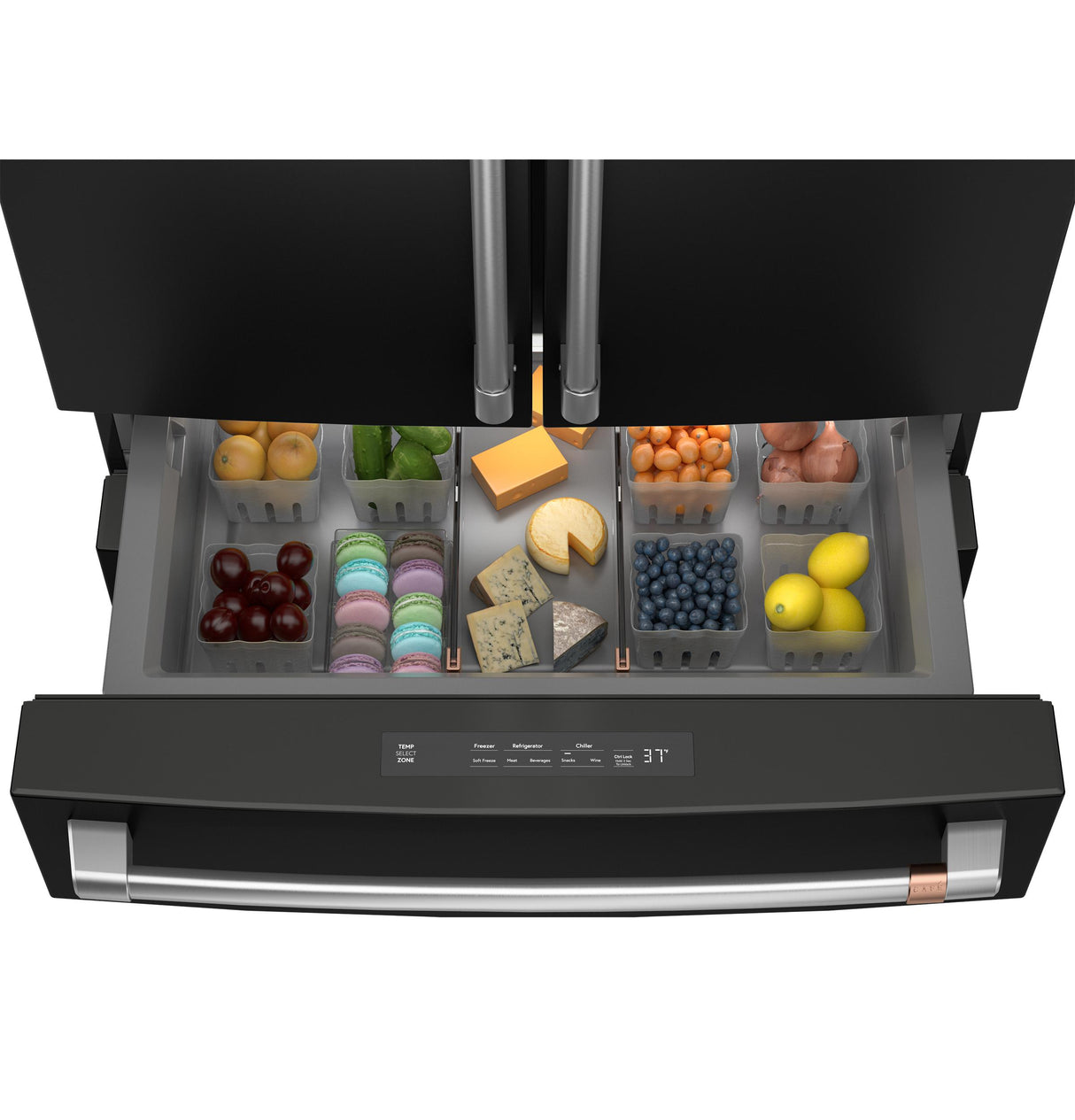 Café™ ENERGY STAR® 28.7 Cu. Ft. Smart 4-Door French-Door Refrigerator With Dual-Dispense AutoFill Pitcher