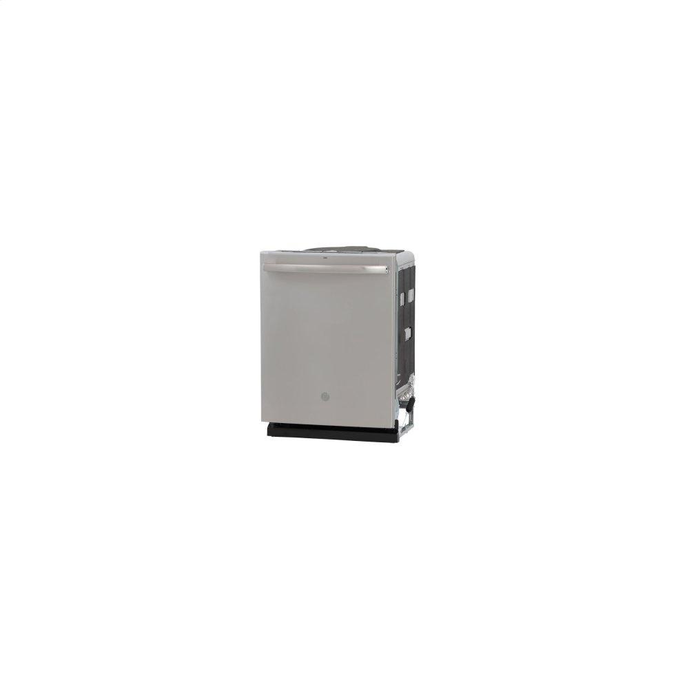 GE® Stainless Steel Interior Dishwasher with Hidden Controls