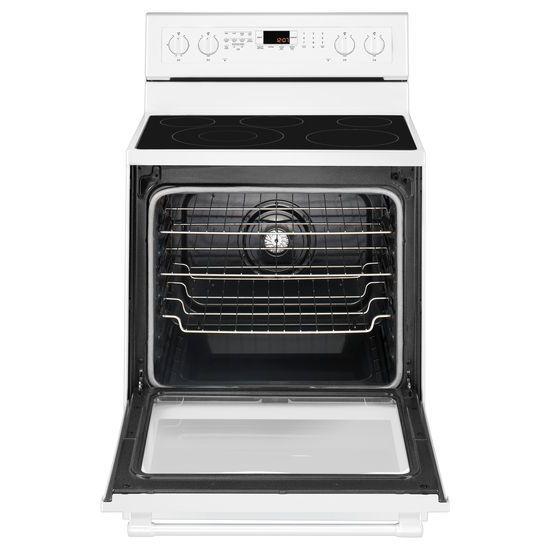 Maytag® 30-Inch Wide Electric Range With True Convection And Power Preheat - 6.4 Cu. Ft. - White