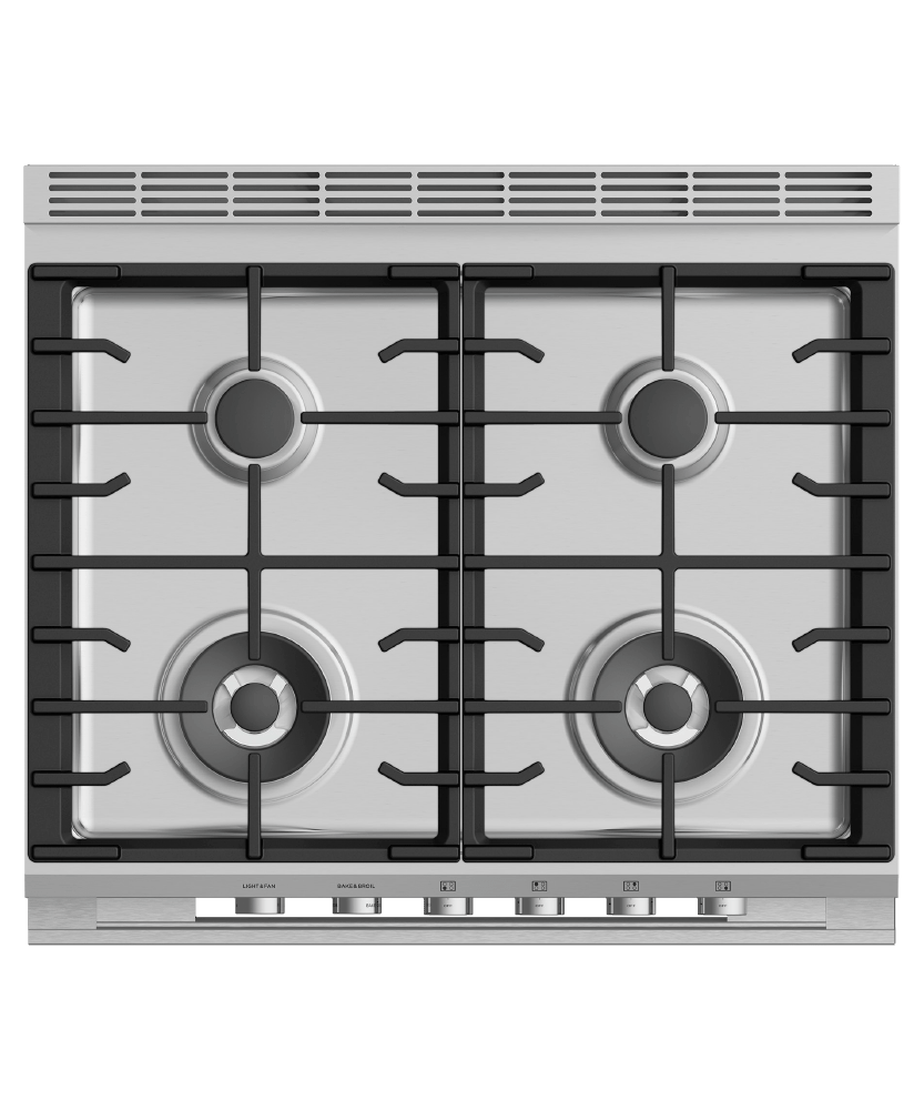 30" Series 7 Contemporary 4 Burner Gas Range