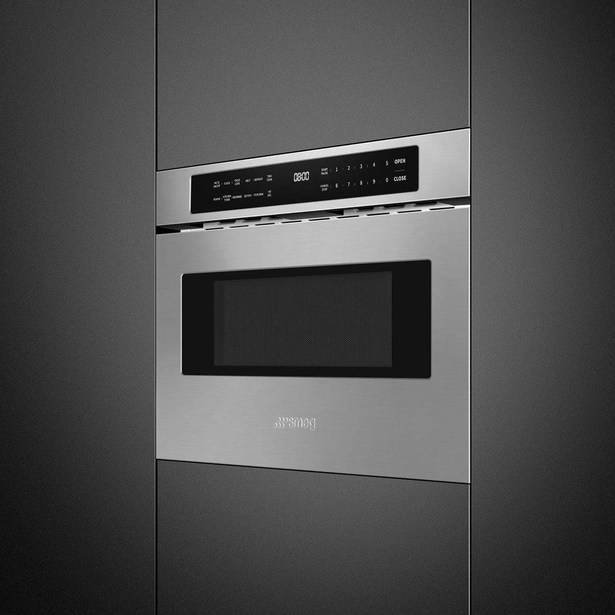 Microwave oven Stainless Steel and Glass MWD24XU