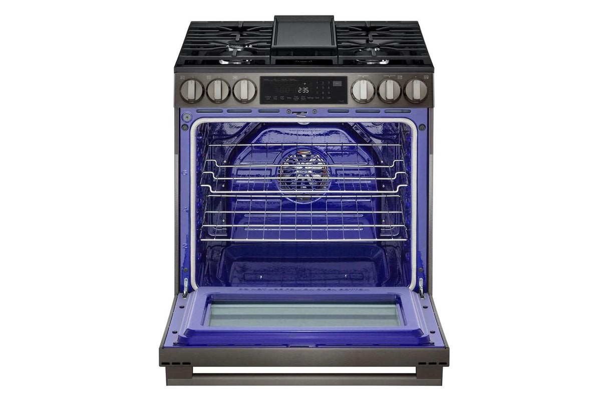 6.3 cu ft. Smart Gas Slide-In Range with ProBake Convection® InstaView®, and Air Fry