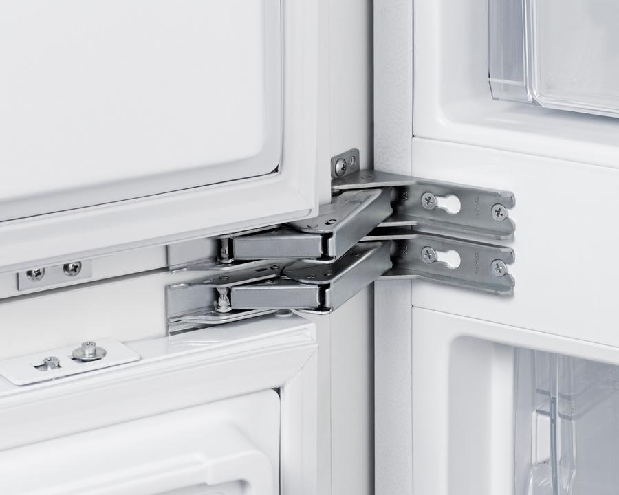 24" Wide Fully Integrated Bottom Mount Refrigerator-freezer (panel Not Included)