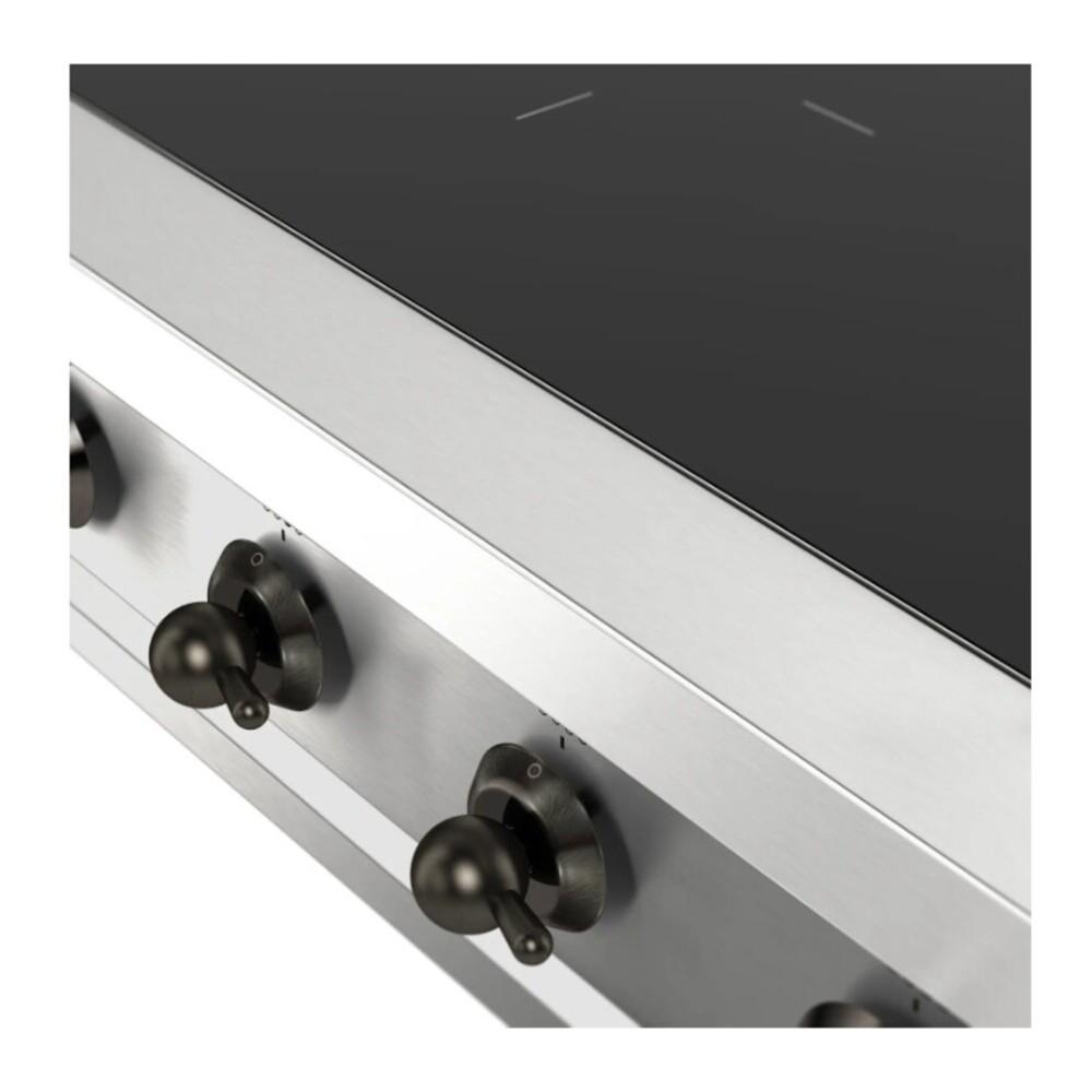 ILVE UHCPI366NSSB Nostalgie II 36 inch Built-In Induction Rangetop with 6 Elements (Burnished)