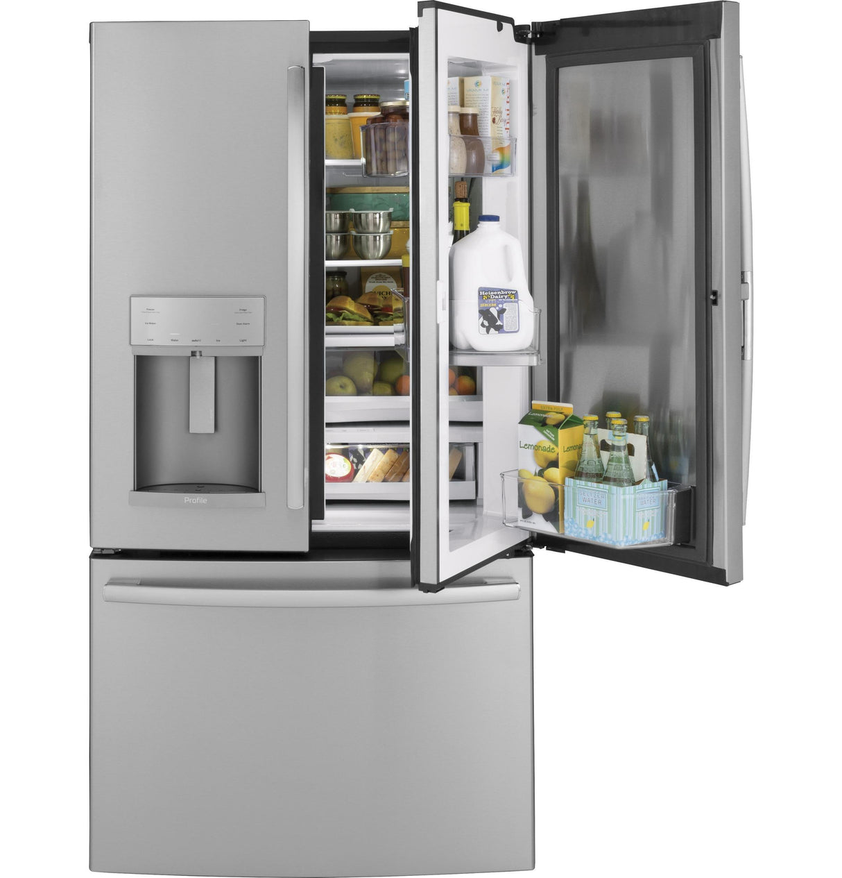 GE Profile™ Series 22.1 Cu. Ft. Counter-Depth French-Door Refrigerator with Door In Door and Hands-Free AutoFill