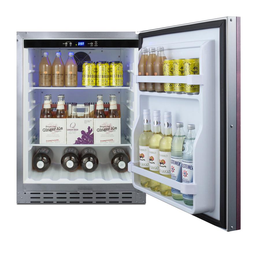 24" Built-in Outdoor Refrigerator, ADA Compliant