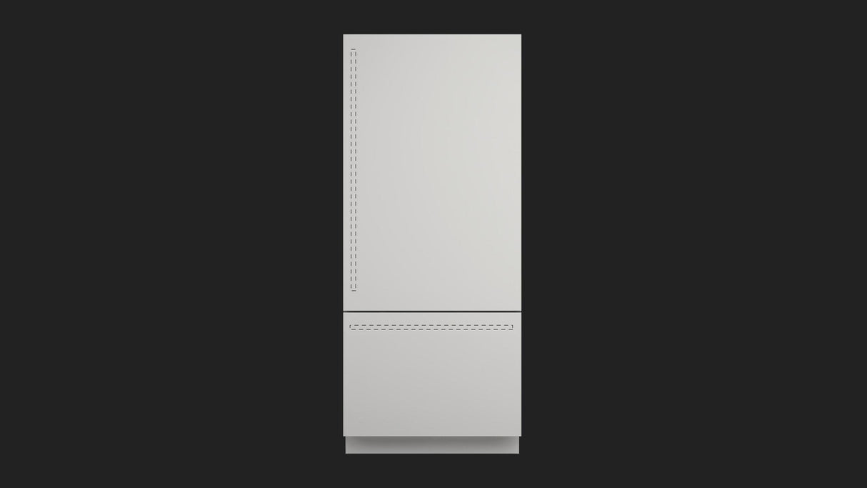 36" OVERLAY BUILT-IN FRIDGE - RIGHT HINGE