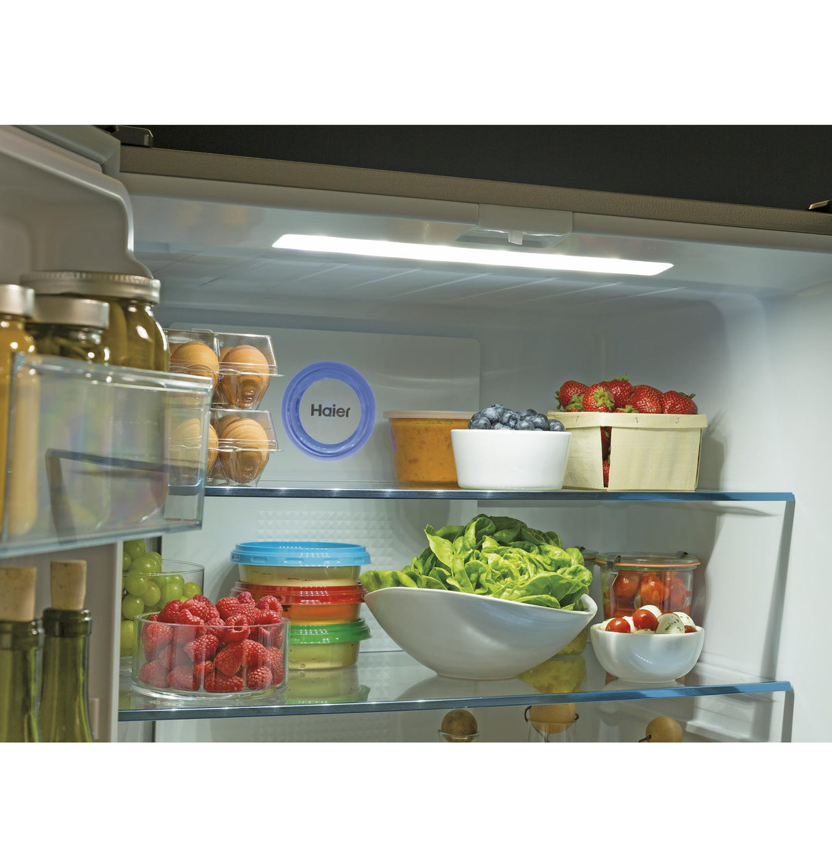 Haier ENERGY STAR® 16.4 Cu. Ft. Quad Door Refrigerator