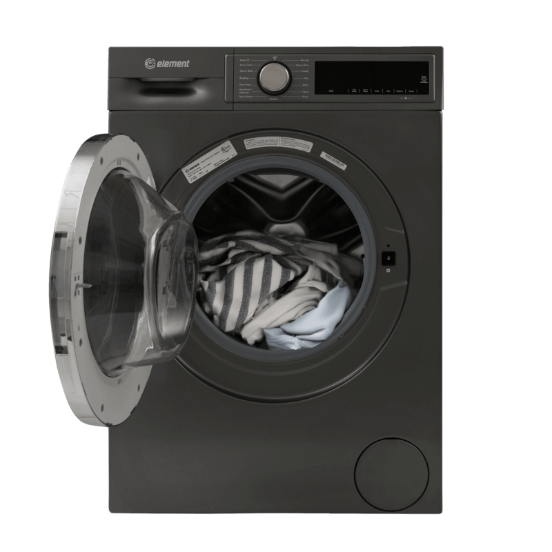 Element 24-inch 2.2 cu. ft. Front Load Washer - Gray, ENERGY STAR (ECW2224EGG)