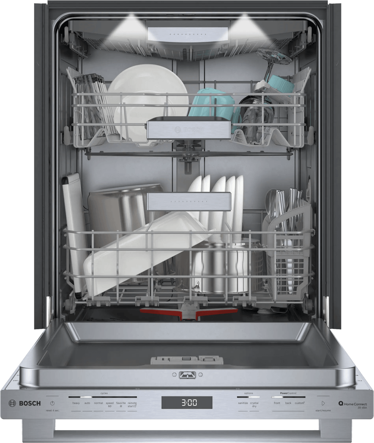 Benchmark™ Dishwasher 24'' Brushed steel anti-fingerprint